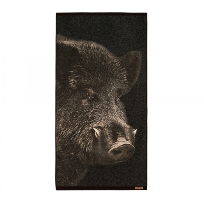 Ręcznik ZWOLTEX DZIK czarny